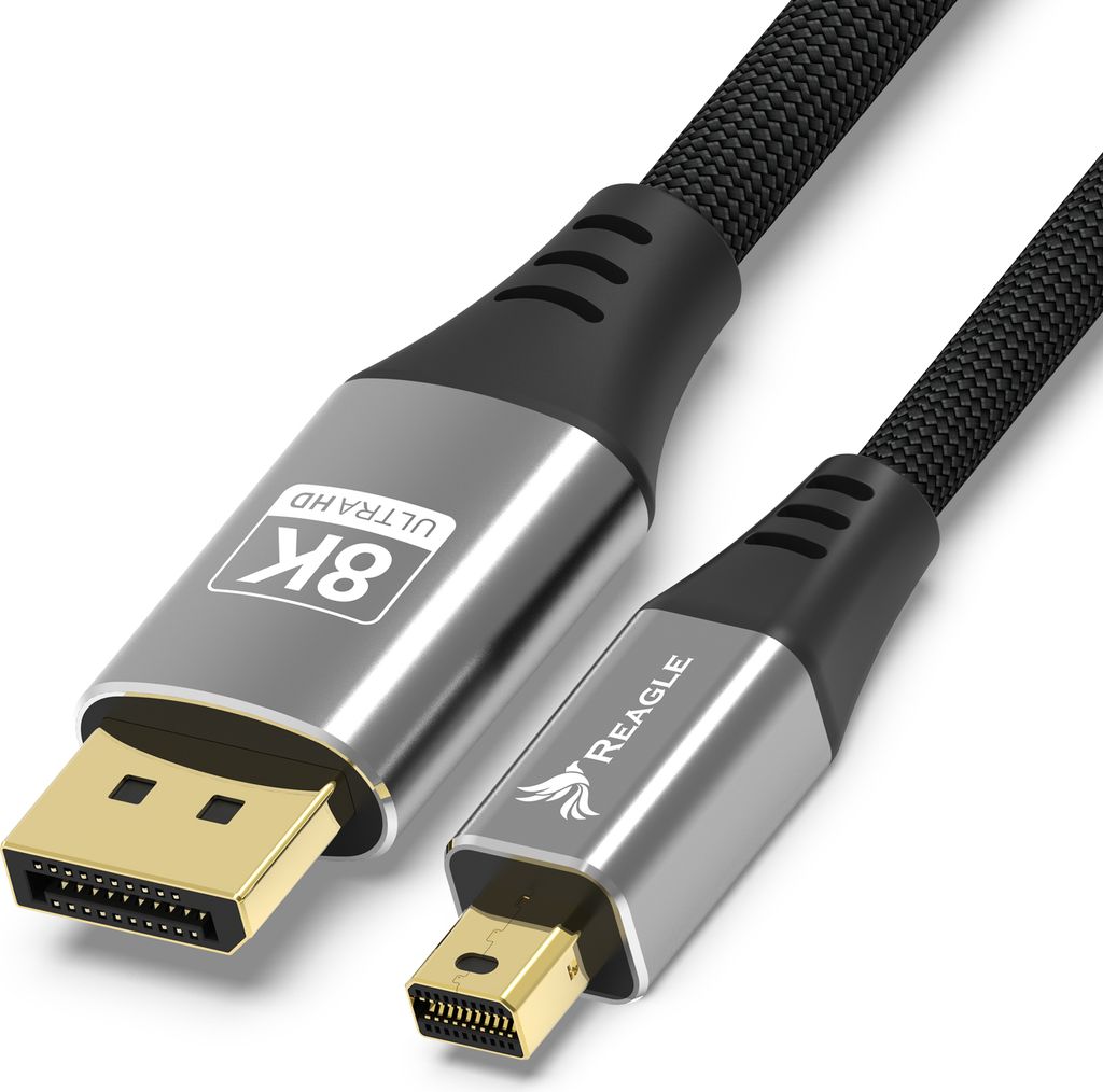 Kabel Reagle mini DisplayPort DP 1.4 PRO 8K 4K 144Hz 2M Obrázek produktu 2