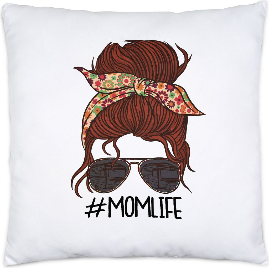 Momlife Kissen Inkl. Füllung Muttertag Geschenkidee Beste Mama Der Welt