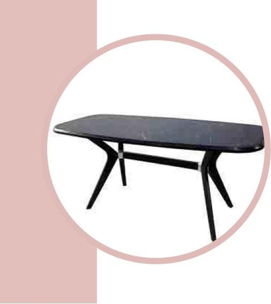 Schwarzer Esstisch 160x85 Esszimmer Tisch Esstische Tische Möbel Holz