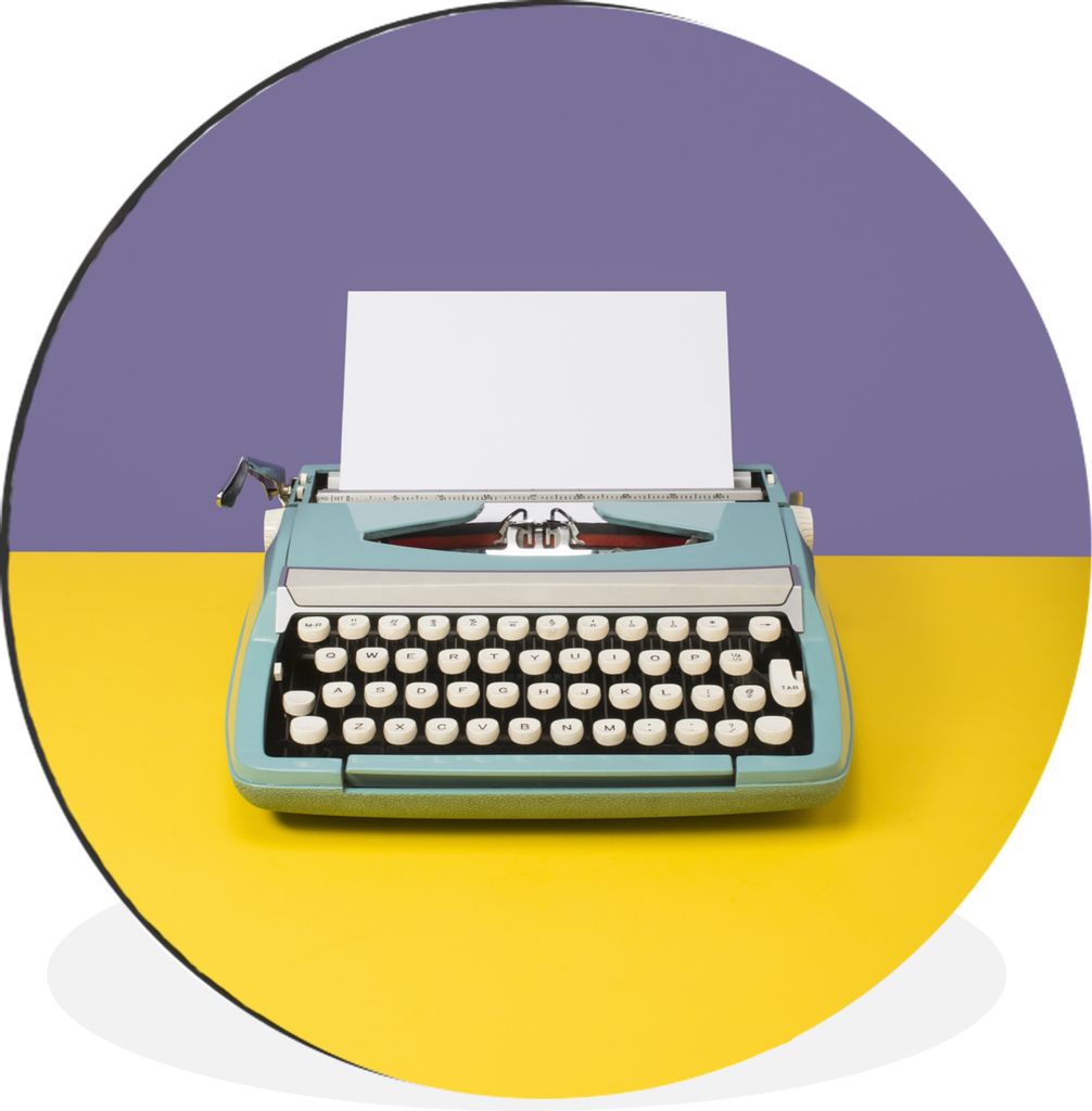 MuchoWow - Wand Kreis - Wandbild - Schlafzimmer - Aluminium Bild - Kinderzimmer - Wohnzimmer Dekoration - Wandschmuck