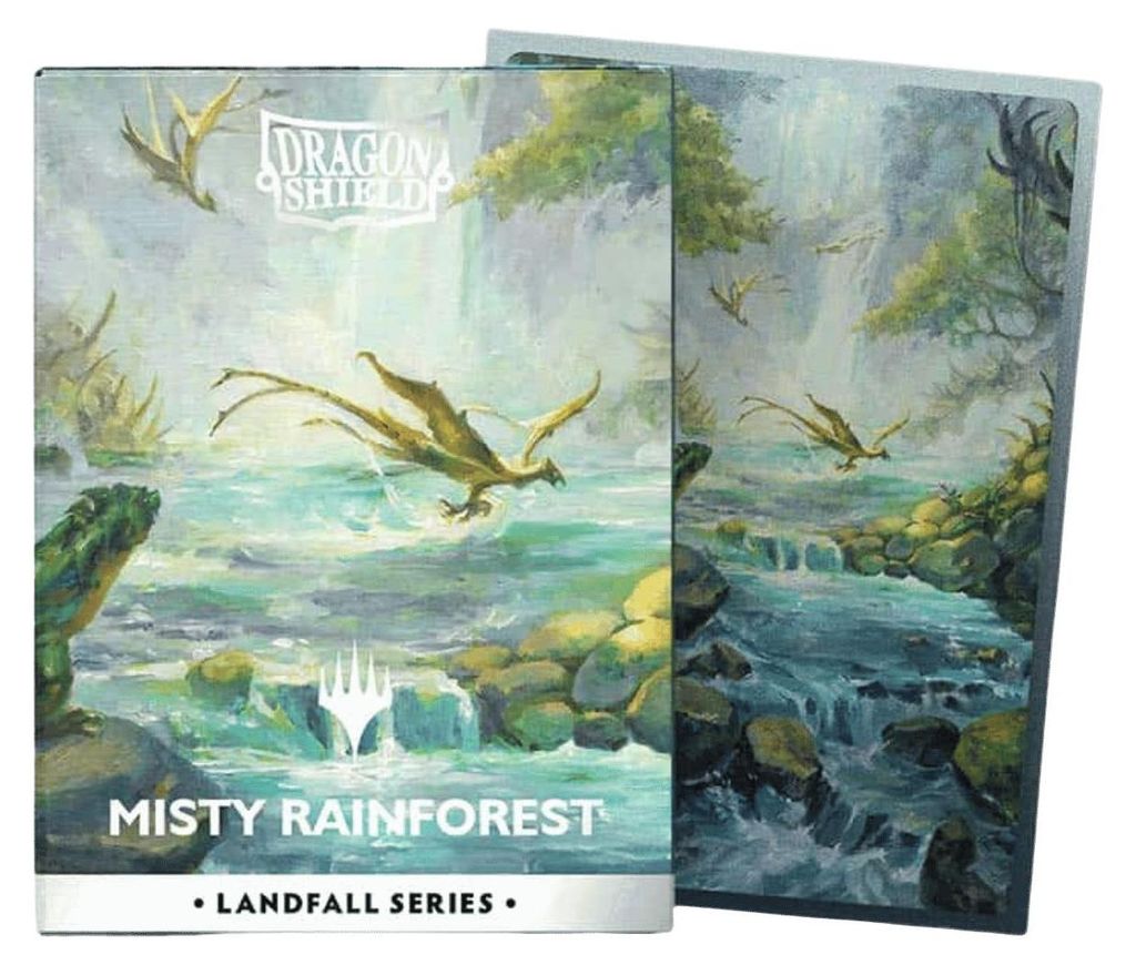Dragon Shield MTG Landfall – matowe, dwukolorowe koszulki Zdjęcie produktu 
