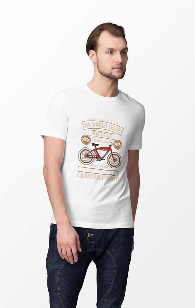 D&B Uni Polo ST00050 Bicycle Weiß-Größe 2XL