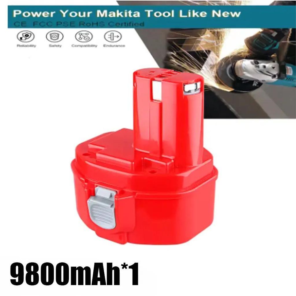 Ersatzakku Bohrmaschine 14,4V 9800mAh - PA14 Akku-Pack - Ni-MH - kompatibel mit 1422 1420 1433 1434 1435 6337D 6281D 6280D 8280D - 1 Stück