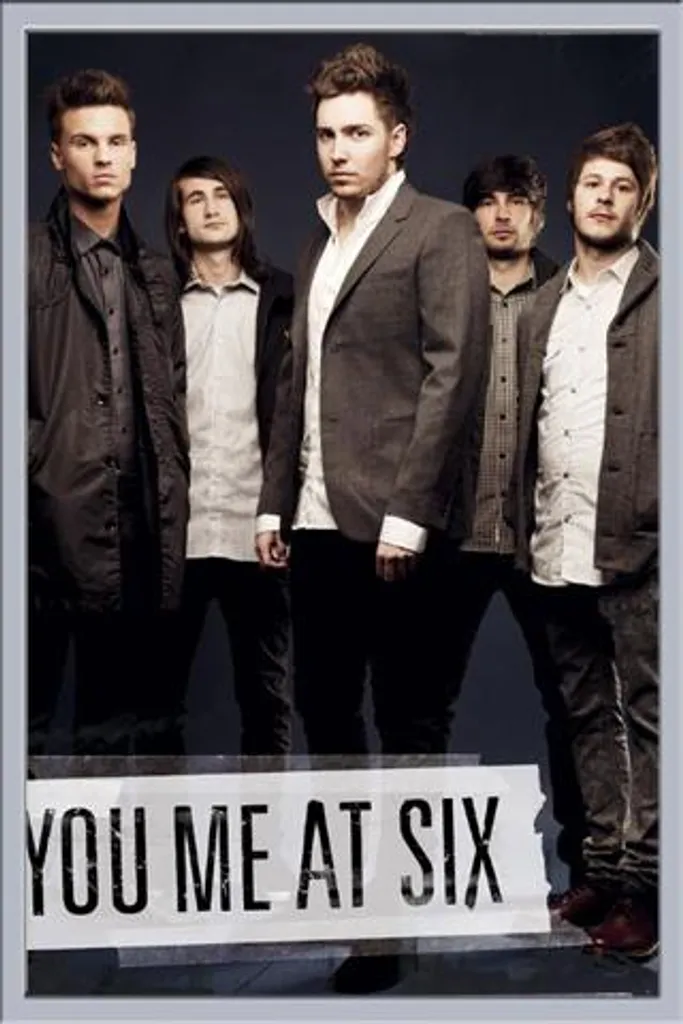 Analisi Poster You Me At Six con Cornice Shinsuke Maxi MDF Argento