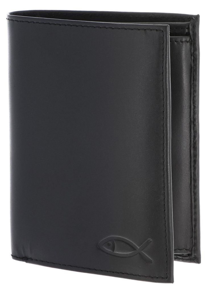 oxmox Leather Geldbörse RFID Schutz Leder 13 cm