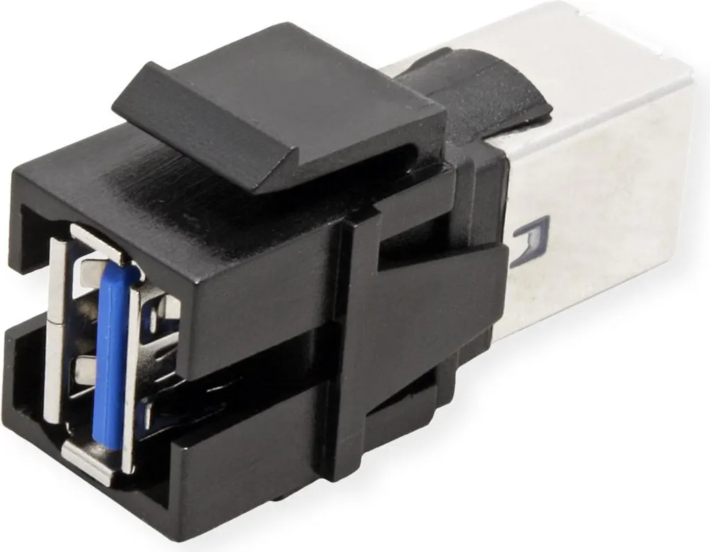 Bachmann 917.400 Module de Saisie USB 3.0 Type A Noir pour Boîtier - 4