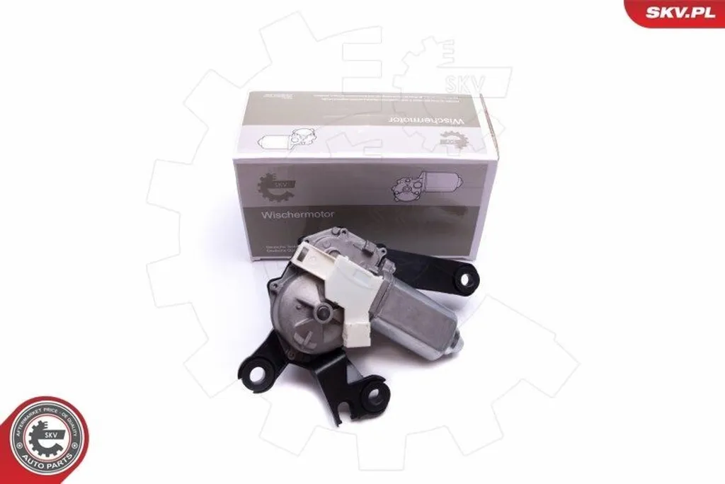 Moteur essuie-glace arrière 19SKV192 robuste pour Peugeot 206 et 206+