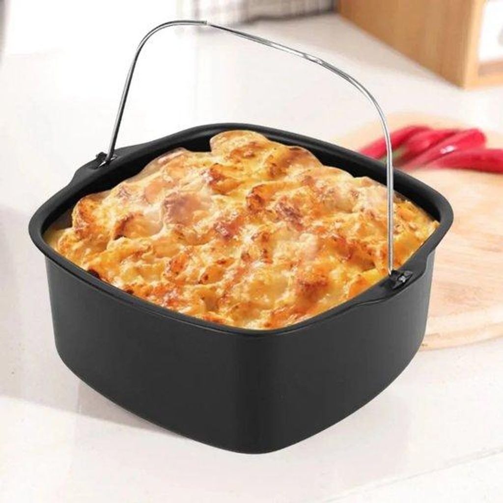Antihaft-Kuchenform für Airfryer, Antihaft-Kuchenform, Küchenaccessoires, Airfryer Zubehör, Antihaft-Kuchenform