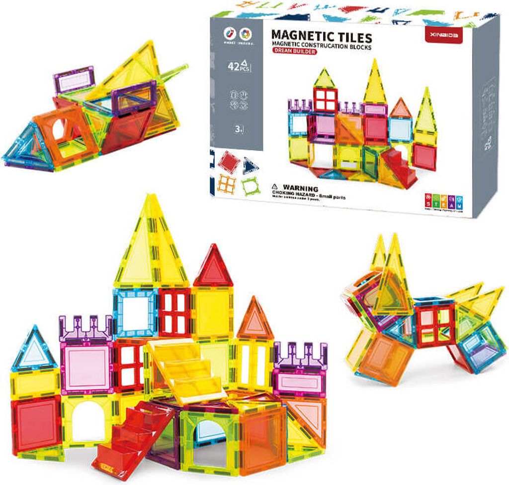 Magnetická stavebnica Dream Builder 42ks sada - Magnetic Obrázok produktu 