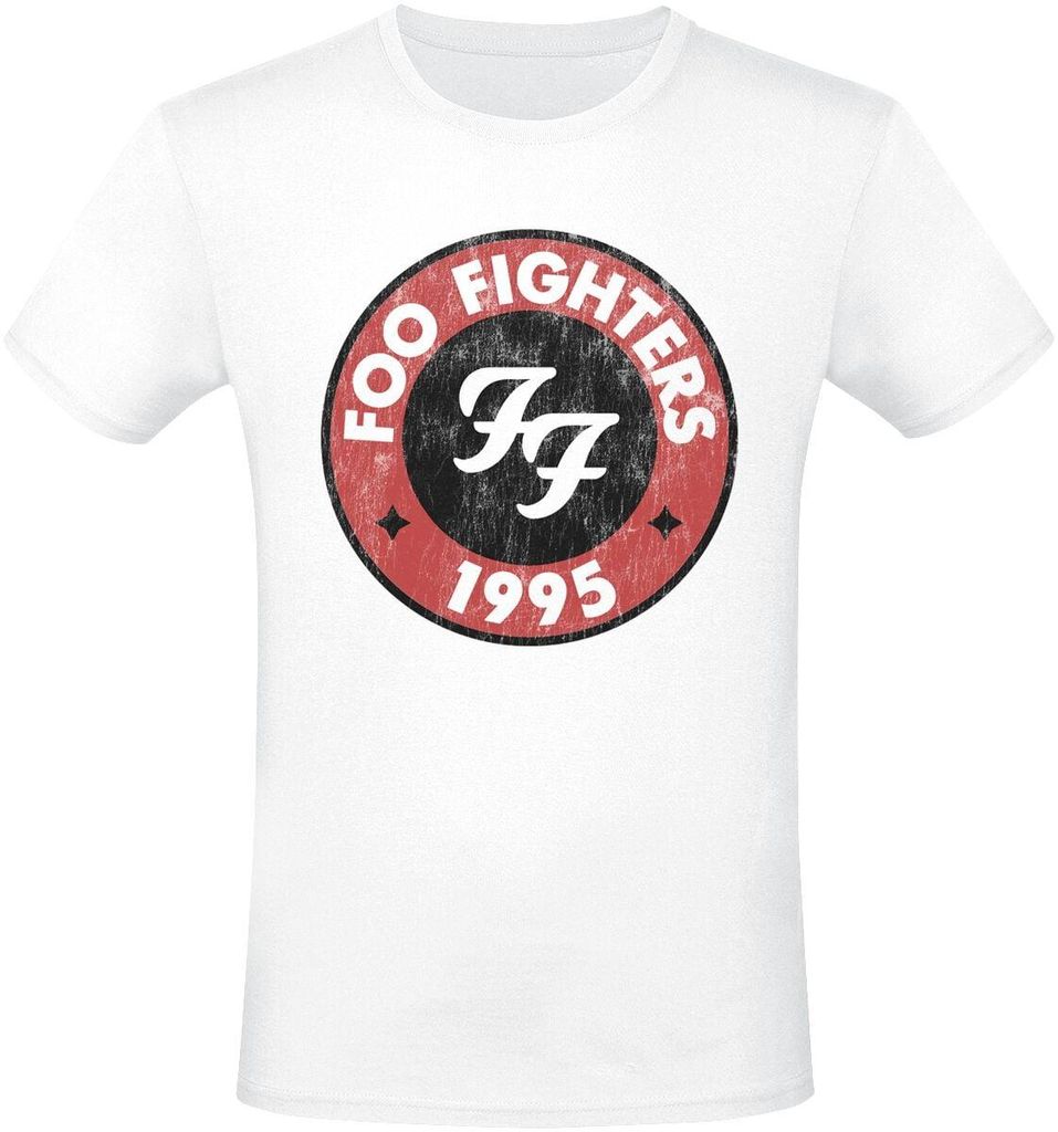 Foo Fighters T-Shirt Herren 1995 weiß XL