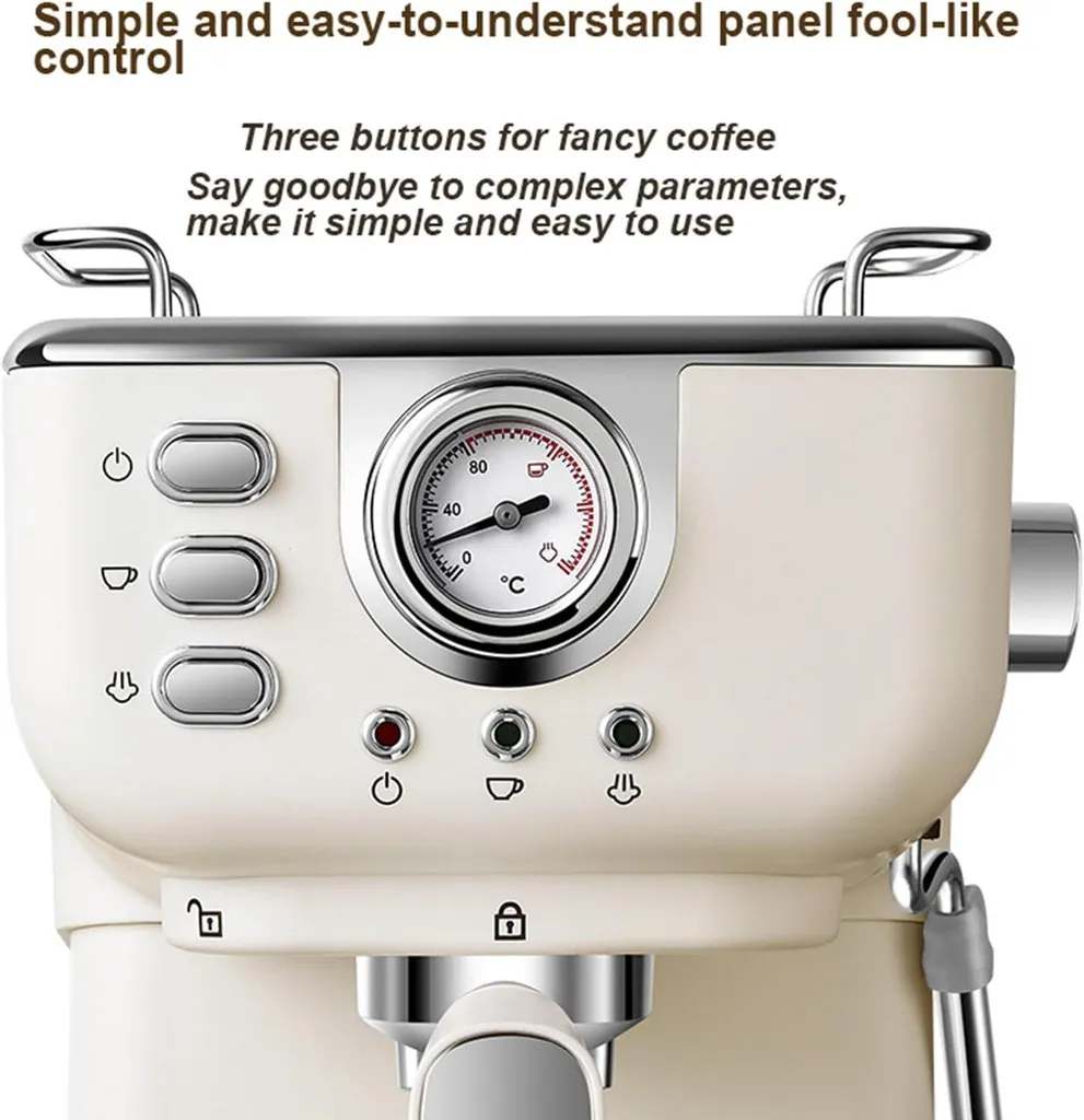 Machine espresso compacte 20 bars : café et cappuccino maison parfaits - 9