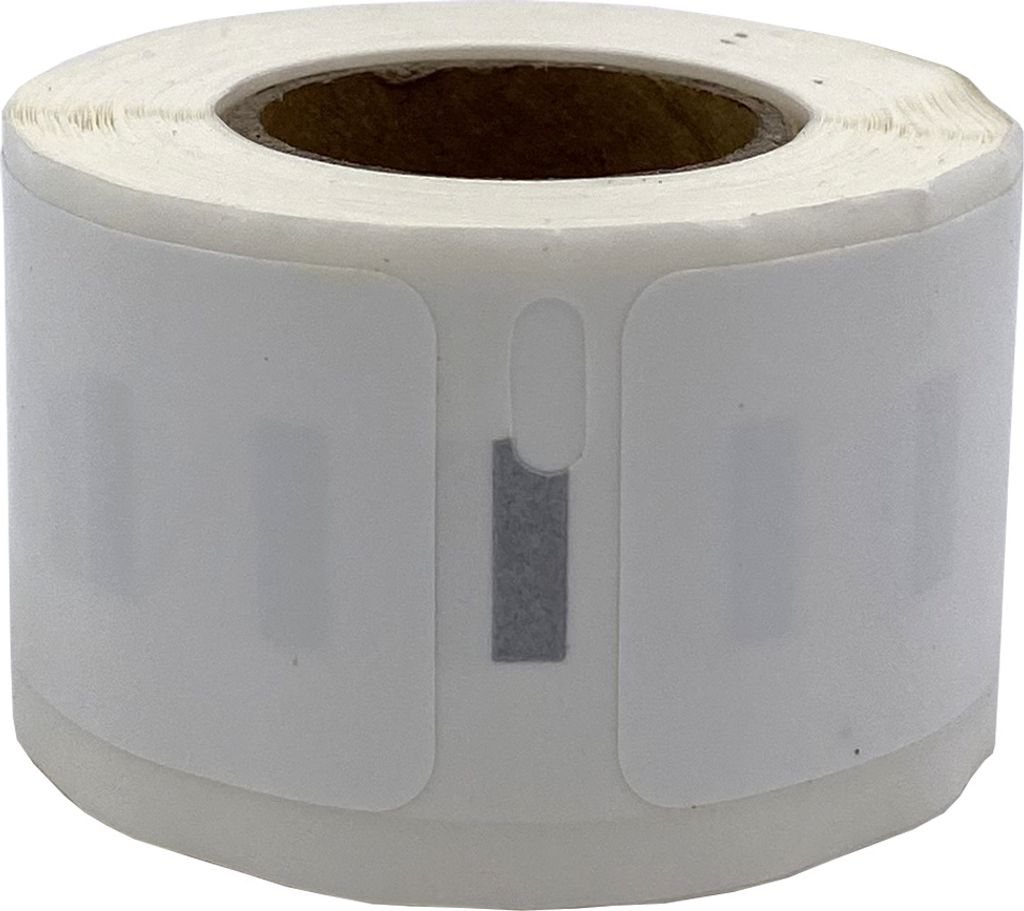 DULA Etiketten - Kompatibel mit Dymo Compatible labels - Weiß - 1976411 - 2112283 - Duurzame smalle adresetiketten - 1 rol - 25 x 54 mm - 160 labe...