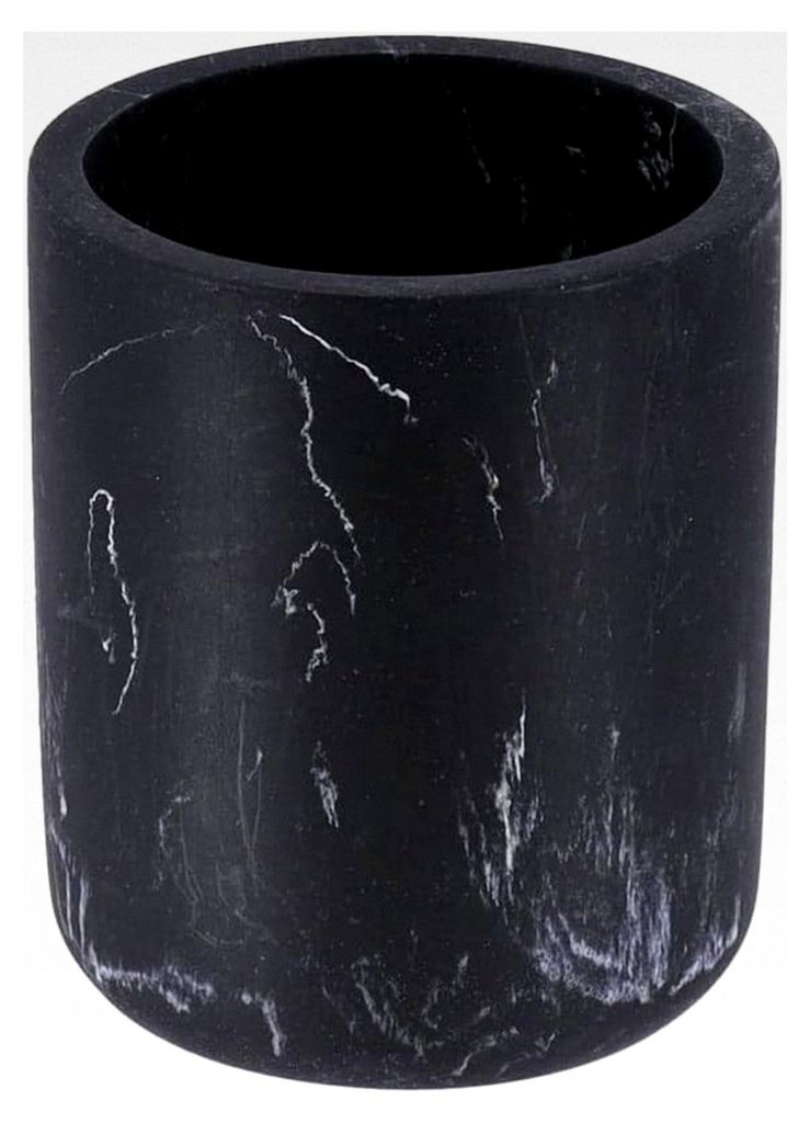 Polyresin-Becher - schwarzer Marmor