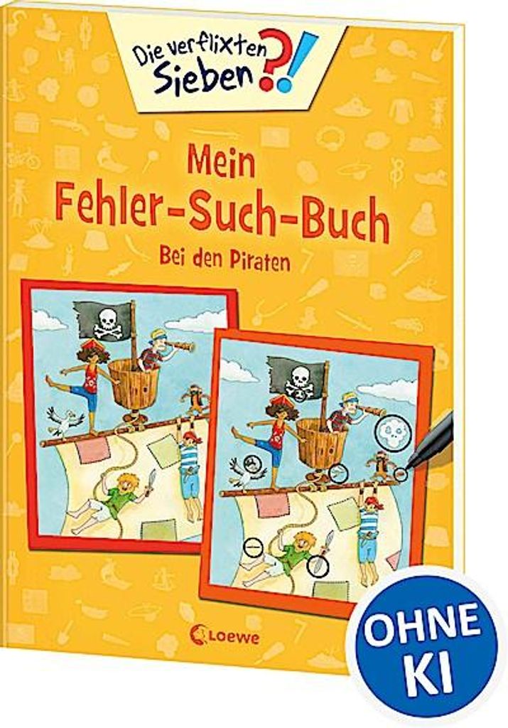 Die verflixten Sieben - Mein Fehler-Such-Buch Image du produit 