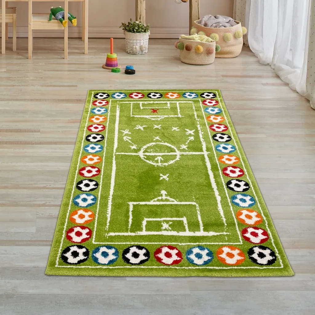 Tapis de jeu football 80 x 150 cm idéal pour cadeau enfant passionné