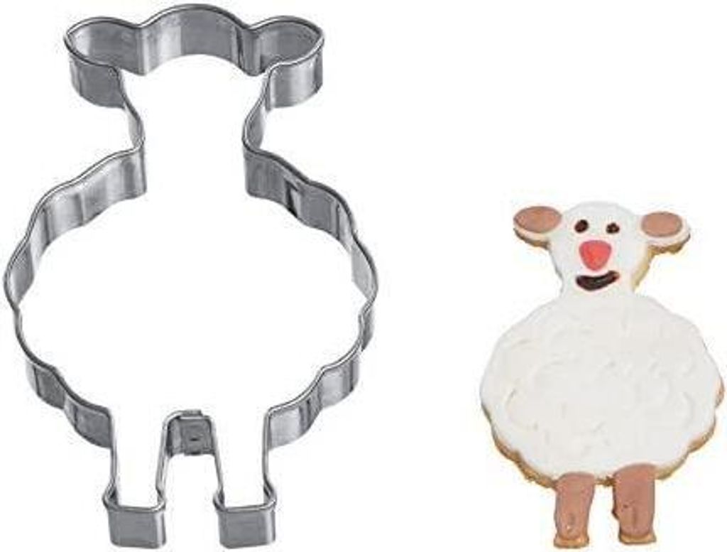 Westmark 36252291 Schäfchen Ausstechform | Spülmaschinengeeignet | 6,5 cm