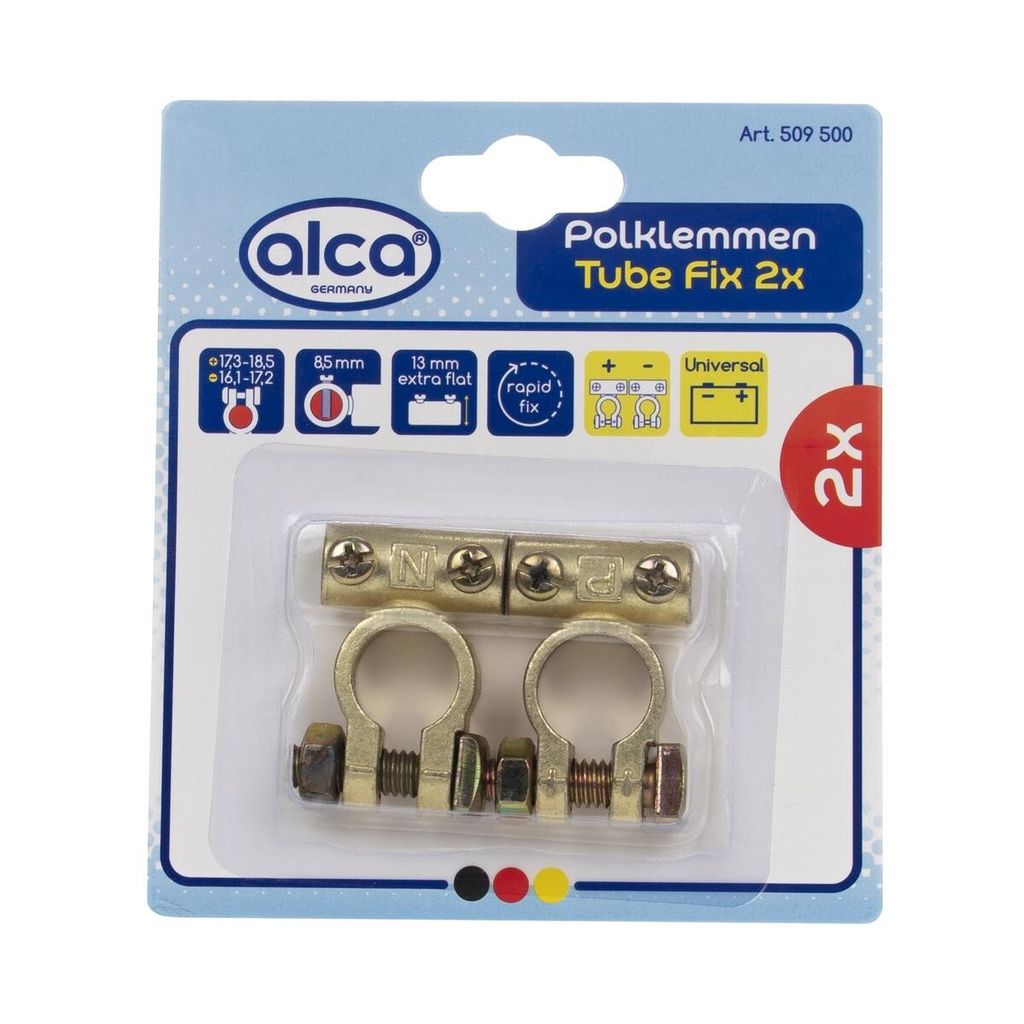 alca® Svorky svoriek batérie sada 2 s vodiacim káblom Obrázok produktu 