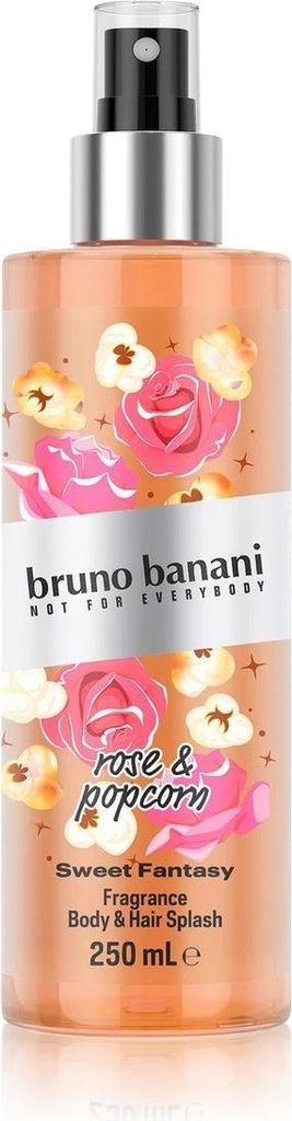 BRUNO BANANI Körperspray Candy Fantasy Popcorn & Rose Produktbild 