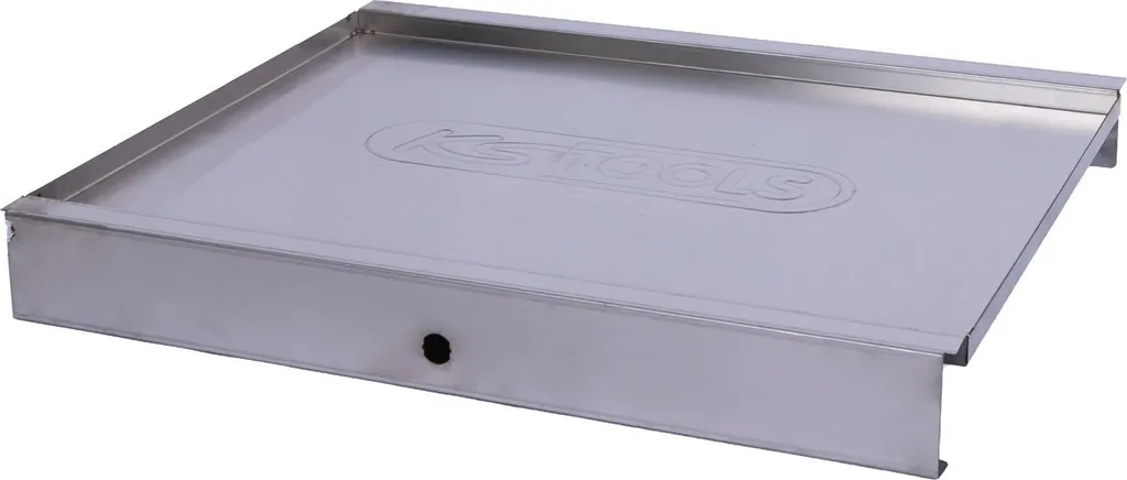 Plateau en acier inoxydable KS Tools P10 résistant aux acides et huiles