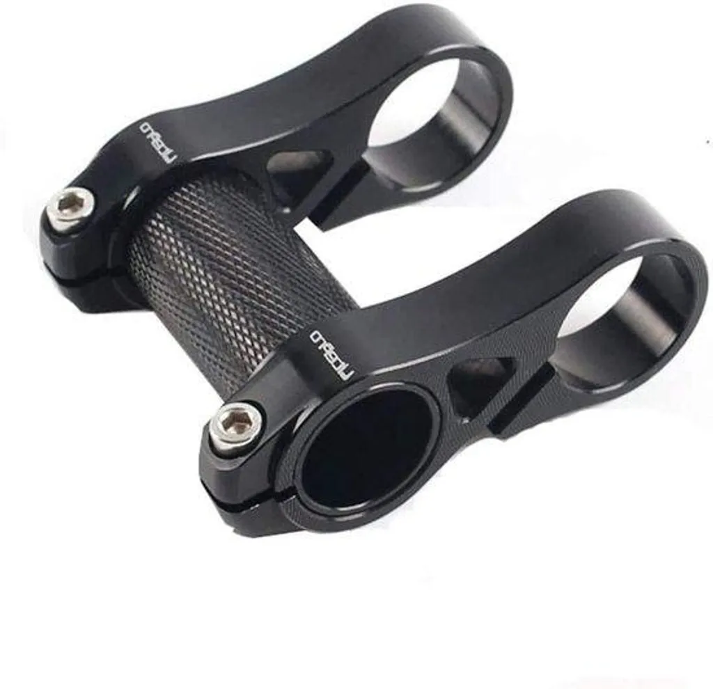 Guidon de vélo réglable et pliable noir en aluminium pour gain de place