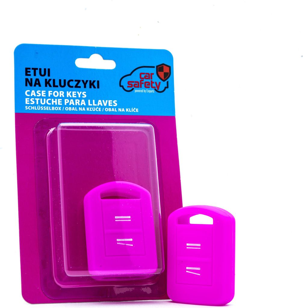 Silikonhülle Schlüsselcover PINK für Opel