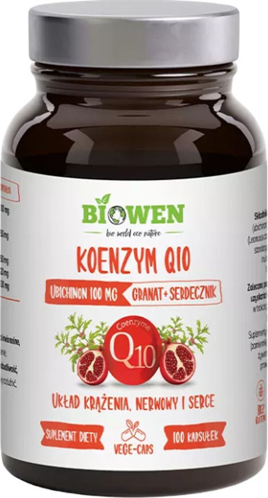 Coenzym Q10 Glutenfrei 100 Kapseln – Hempking (Biowen)