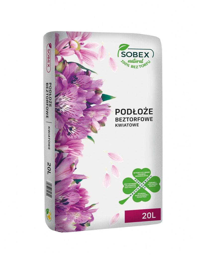 Torffreie Blumenerde 20L – Nachhaltiges Pflanzsubstrat mit Kompost, Holzfaser