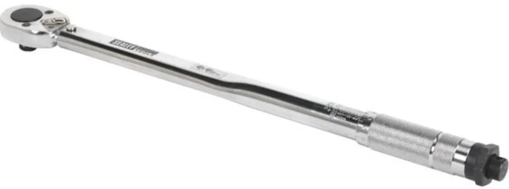 Clé dynamométrique SEALEY robuste en acier chrome vanadium 1/2 pouce