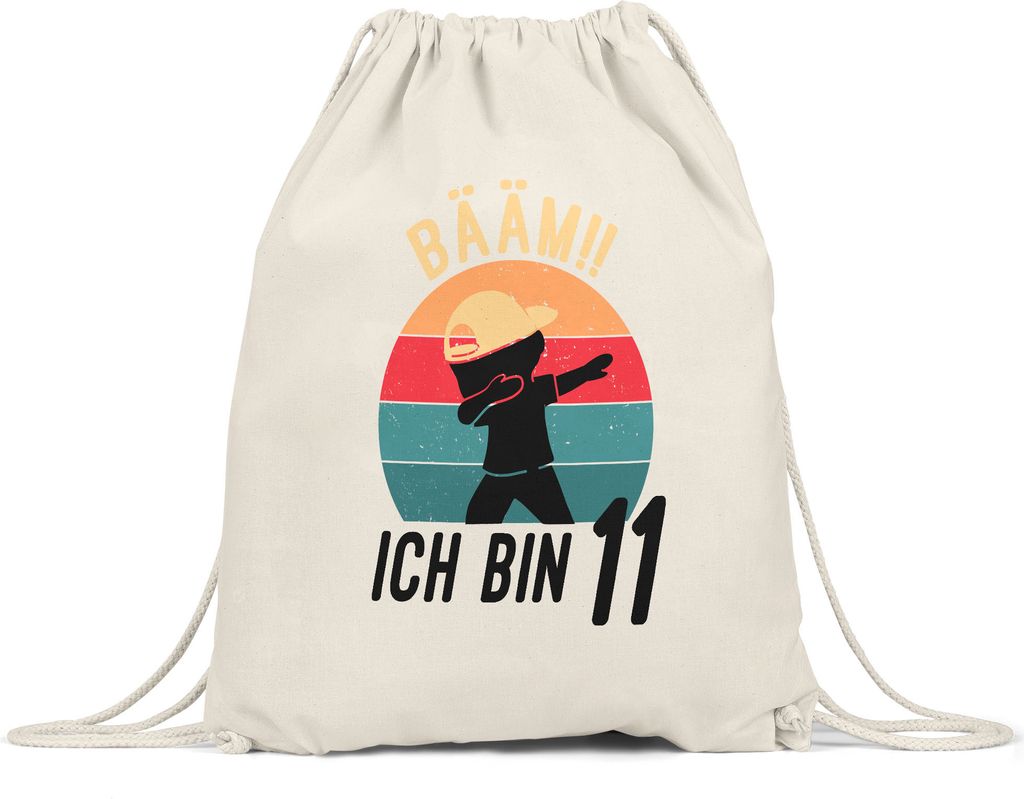 Dabbing GeburtstagsTasse 11 Jahre Jungs 11. Geburtstag Lustig Jungen Elf Turnbeutel Gymsack