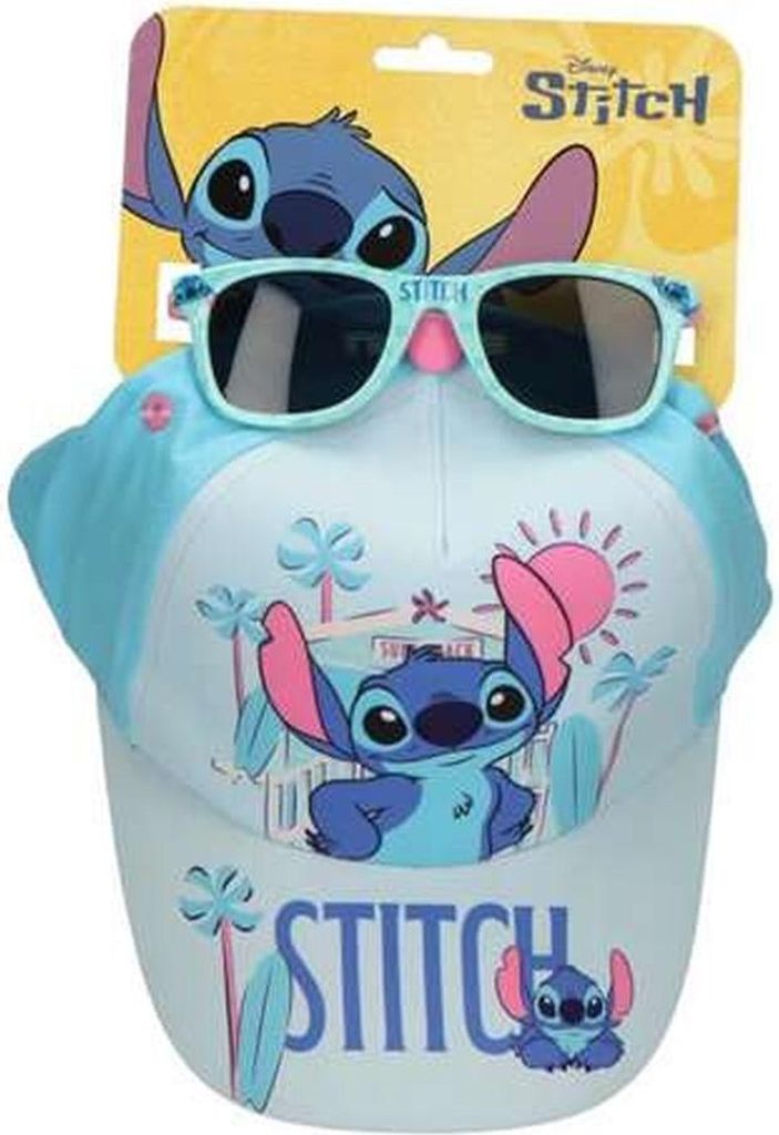 Mütze und Sonnenbrille Stitch Blau