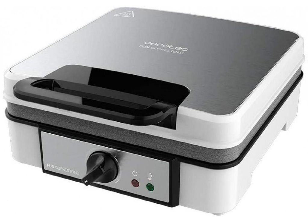 CECOTEC 08017 - Waffeleisen Fun Gofrestone 4Inox