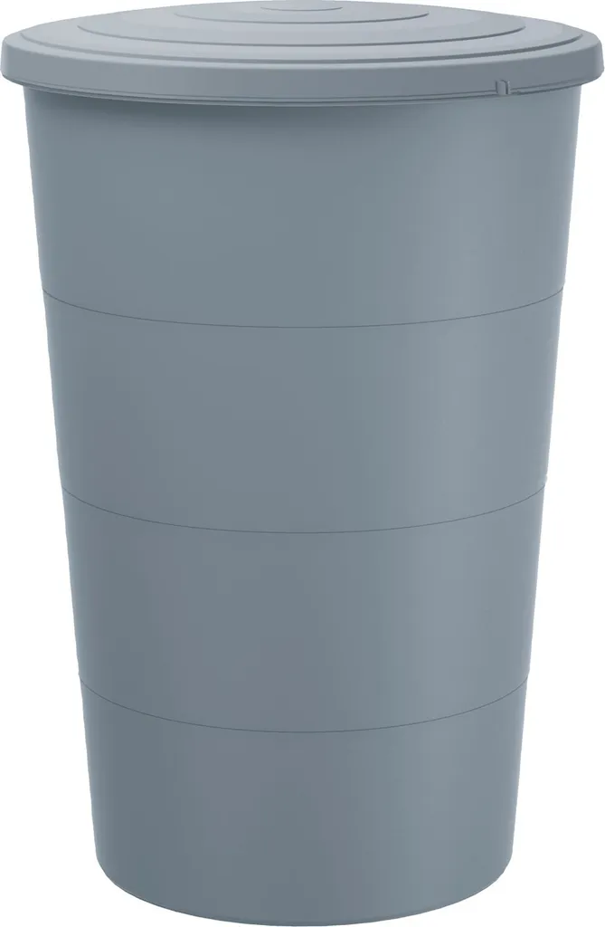 Récupérateur d'eau de pluie 160L gris clair aspect lisse - 2