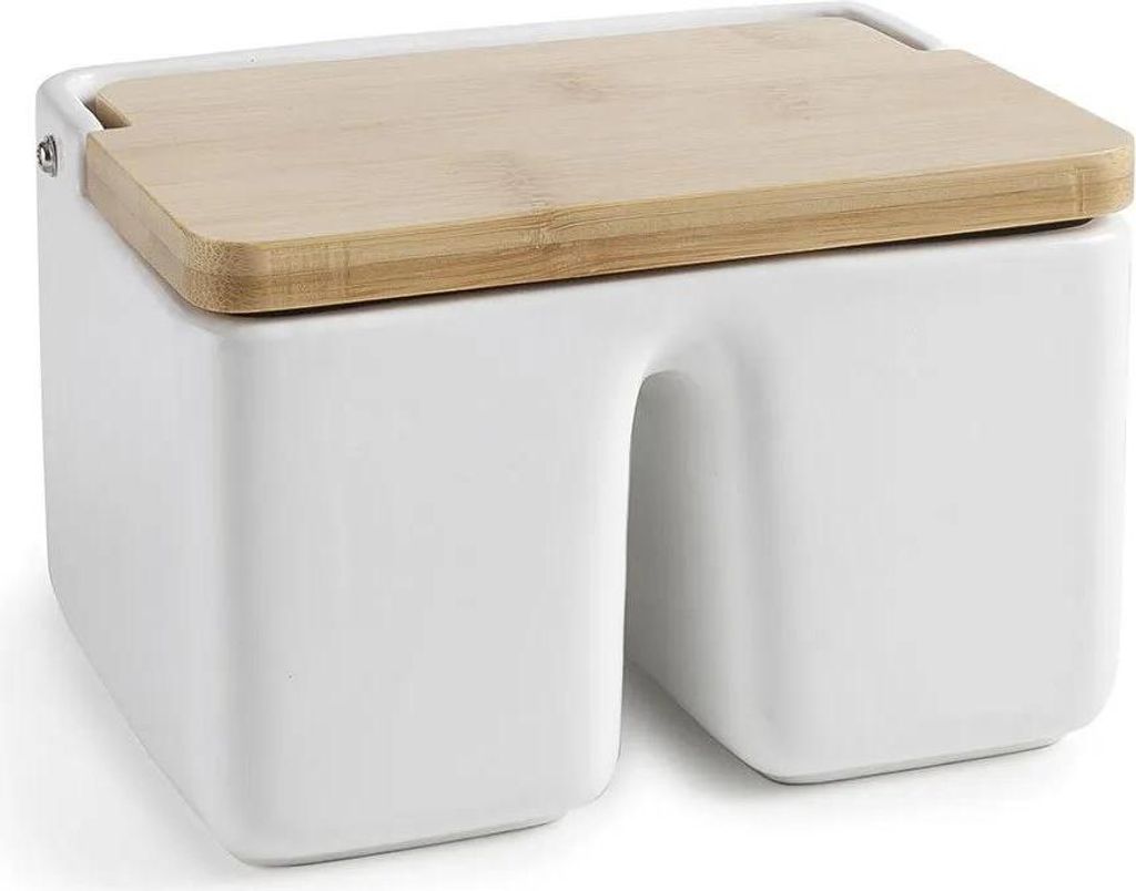 Ibili Doble Ceramic Bamboo Salzstreuer Durchsichtig  Produktbild 