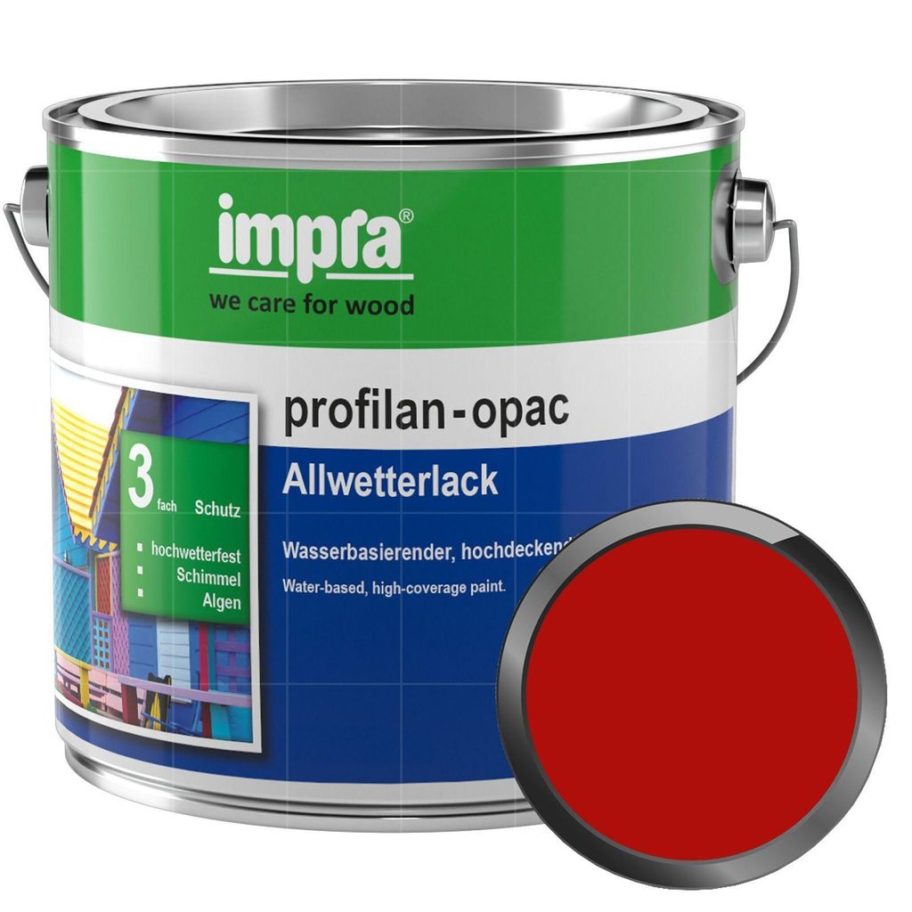 IMPRA Profilan Opac 2.5 Liter 3140 Schwedenrot Produktbild 