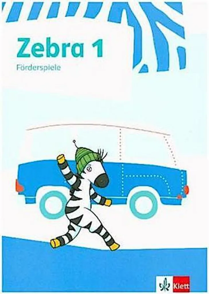Cahier de jeux éducatifs Zebra 1 / 2 pour le renforcement scolaire primaire
