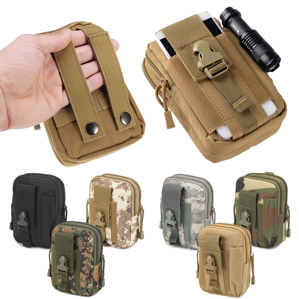 Taktische Militär Molle Handy Tasche Gürteltasche Für Smartphone Ausweishülle DE 