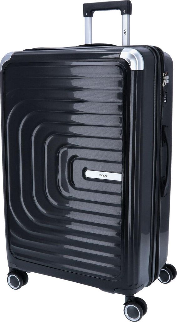 DYX 4 Rollen Trolley L 76 cm Barcelona schwarz Produktbild 