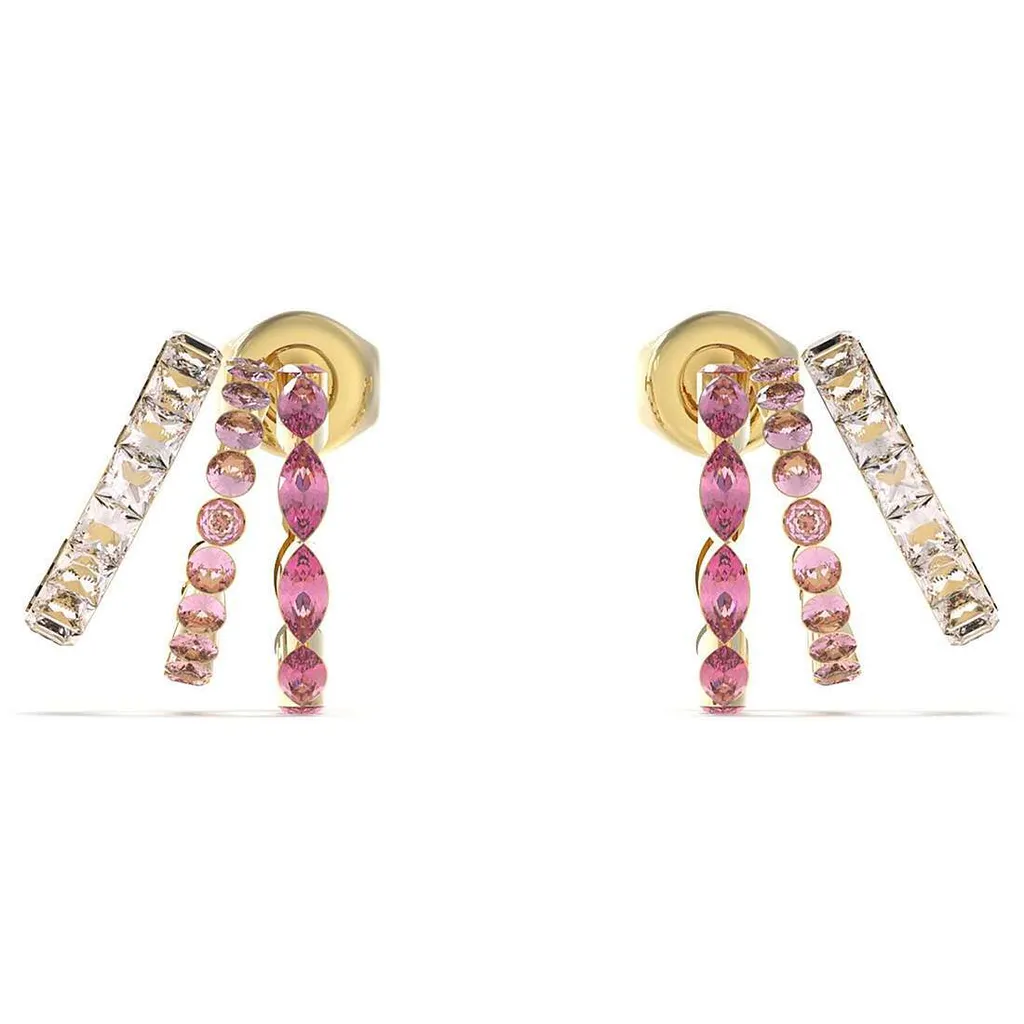 Orecchini a Cerchio Guess JUBE03307JWYGPKTU - Eleganza e Cristalli
