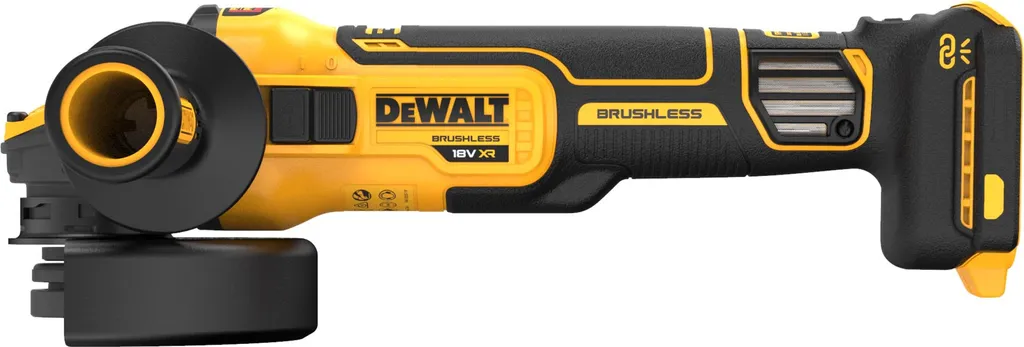 Meuleuse d'angle DeWalt DCG409VSNT-XJ anti-rebond et sécurité maximale