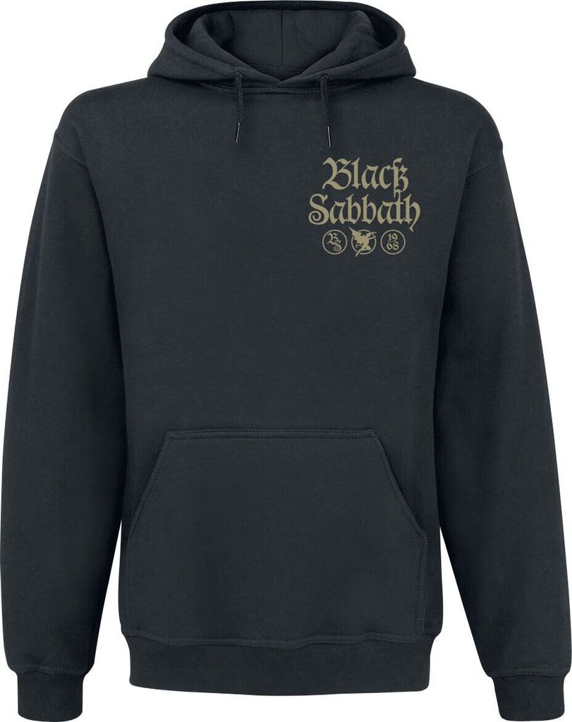 Black Sabbath Kapuzenpullover Herren Demon Fire Circle schwarz XL
