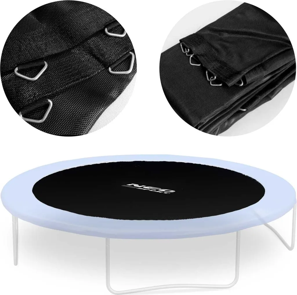 Tapis de saut trampoline 10ft 312 cm Neo-Sport pour 54 ressorts acier