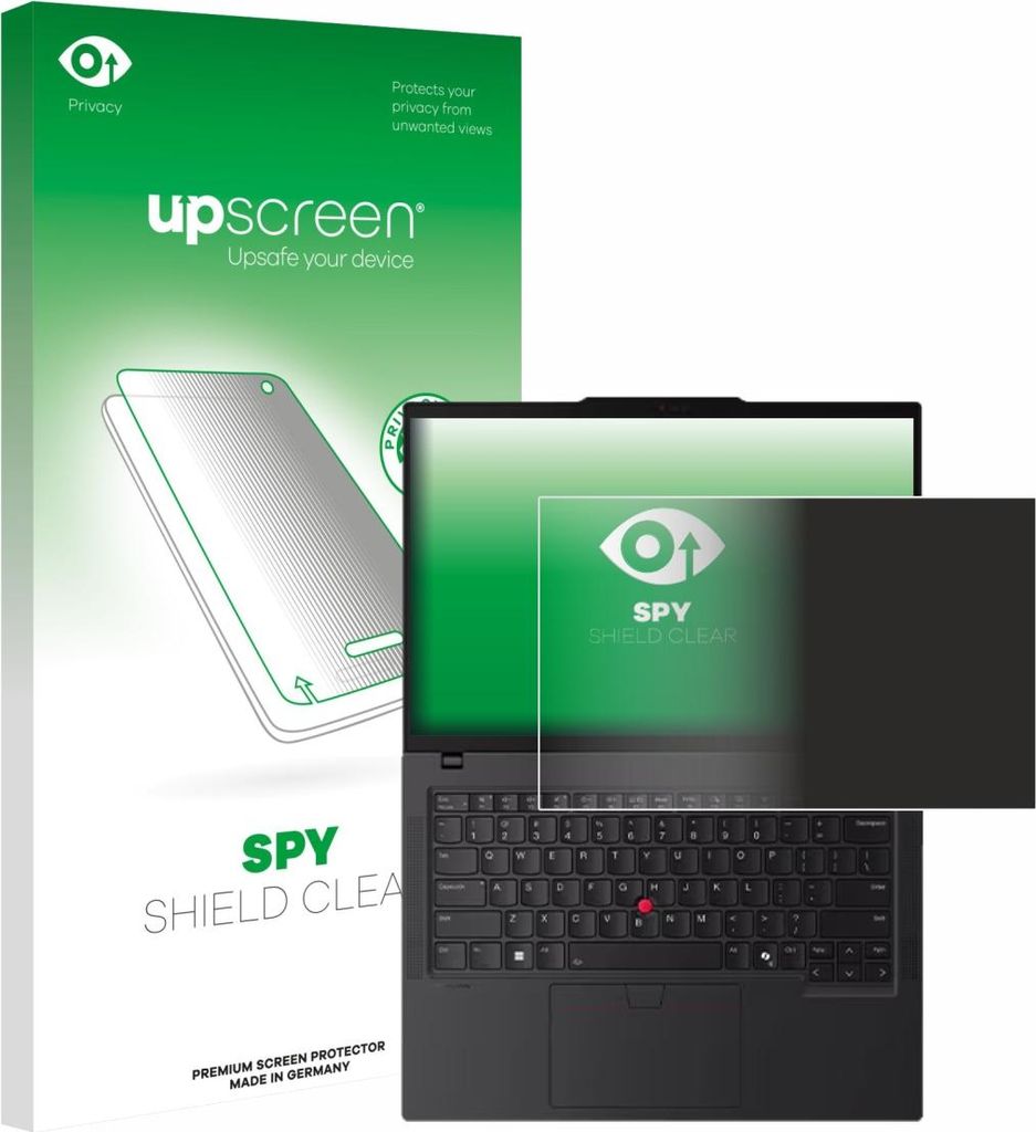 Für Lenovo ThinkPad P14s Gen 6 14.5" Sichtschutzfolie Schutzfolie upscreen Anti-Spy Privacy Sichtschutz Blickschutz Display Schutz Folie Blaulicht...