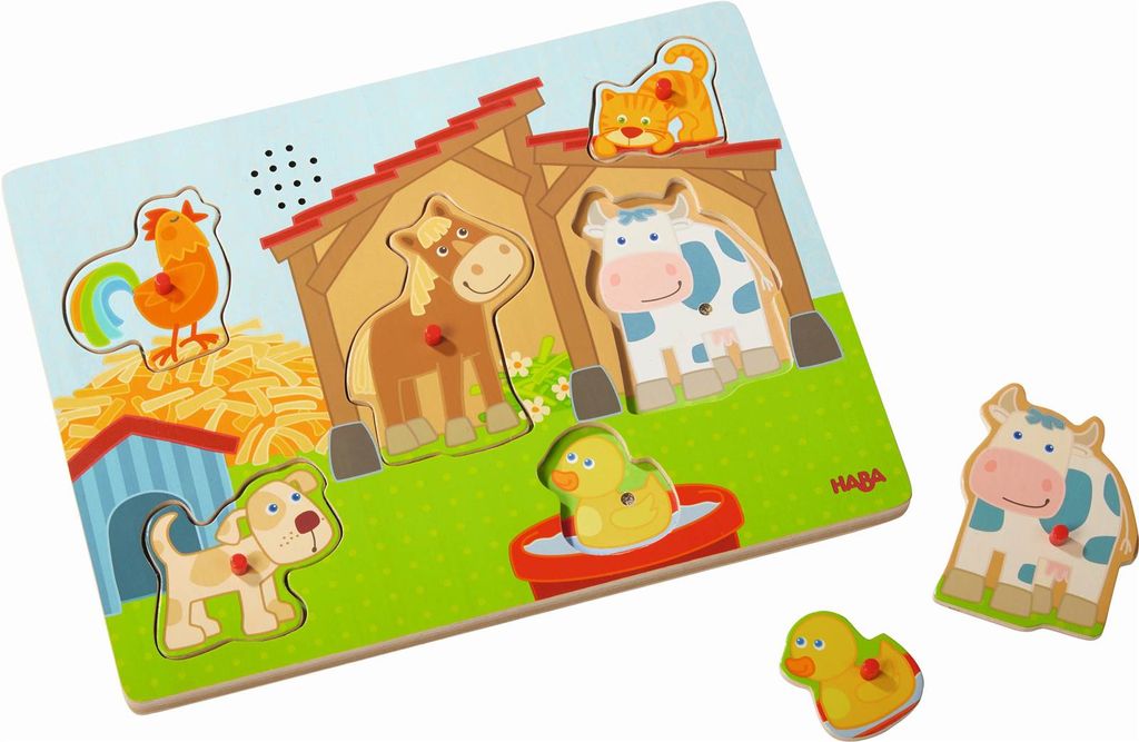 Sound-Greifpuzzle Auf dem Land Produktbild 