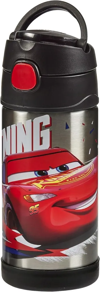 THERMOS FUNTAINER Disney Cars 355ml - Borraccia Termica per Bambini