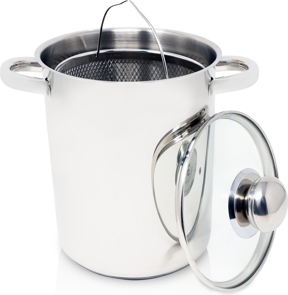 Karl Krüger 3016E Spargeltopf Edelstahl, 16 cm Produktbild