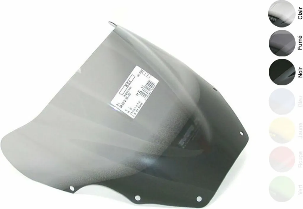 Bulle Racing MRA Gris Fumé Double Courbure pour HONDA CBR 600 F