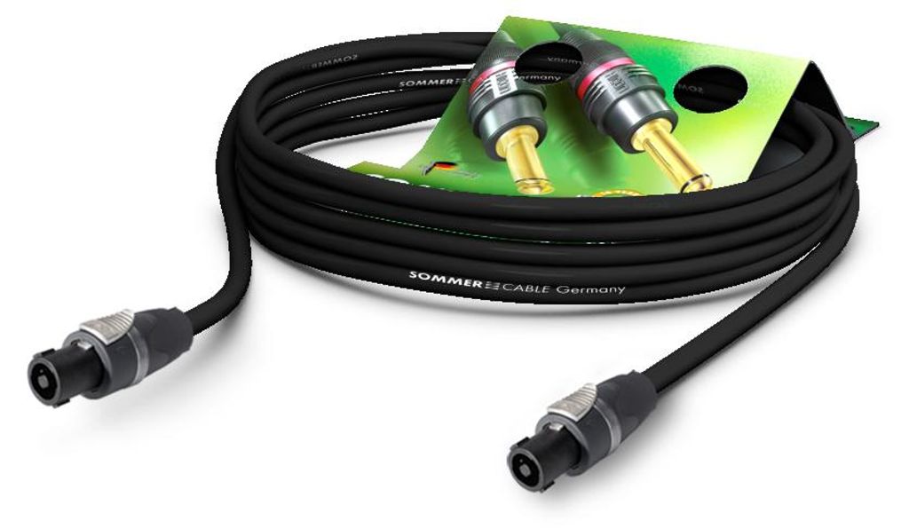 Lautsprecherkabel Elephant Robust, 4 x 4.00 mm² | speakON / speakON , NEUTRIK /SOMMER | 10,00m