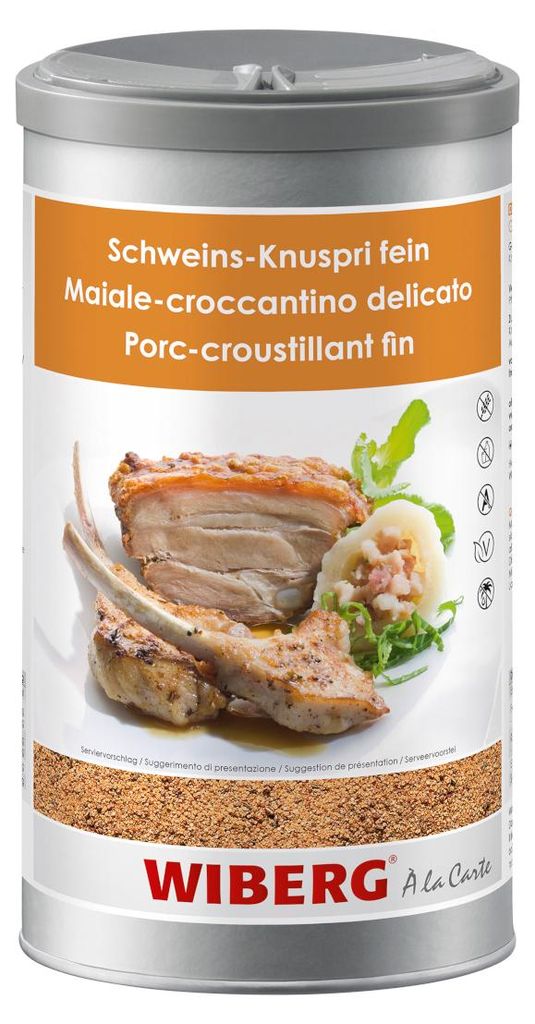Wiberg Schweins Knuspri fein herzhafte Mischung Packung Produktbild 
