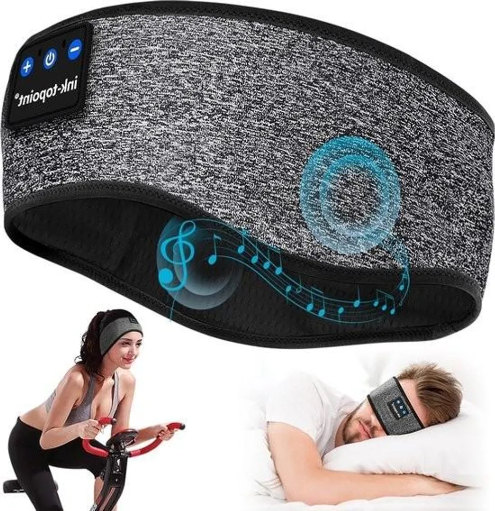Casque de sommeil Bluetooth avec haut-parleurs ultra-minces amovibles