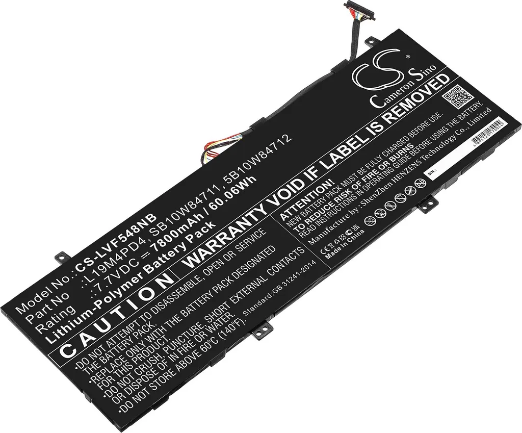 Batterie Ordinateur Portable pour Lenovo Flex 5G-14Q8CX05 - Modèle SB10